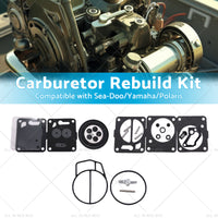 {{ Carburetor Carb Rebuild Repair Jet Kit Suitable Sea-Doo SP SPI SPX HX GS GSI GSX }} - Buy Car Parts Online at {{ Kaka Auto Parts }}.