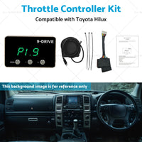 {{ 9 Mode EVC Throttle Controller Kit Suitable for Toyota Hilux V6 2WD & 4WD 05-15 }} - Buy Car Parts Online at {{ Kaka Auto Parts }}.