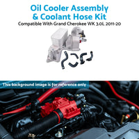 {{ Complete Oil Cooler Assembly Suitable For Jeep WK2 3.0L EcoDiesel 68269916AB }} - Buy Car Parts Online at {{ Kaka Auto Parts }}.
