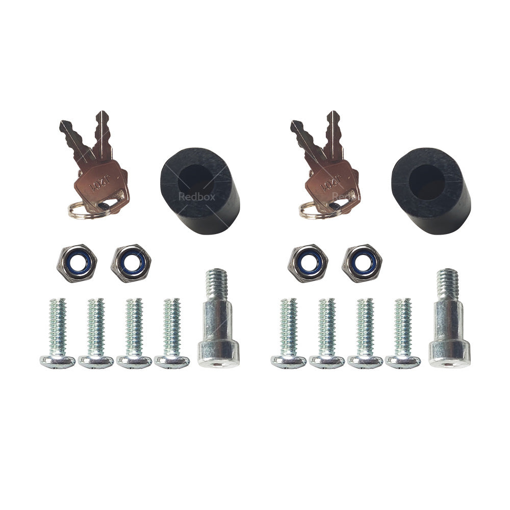 {{ 2pcs Whale Tail Lock or Compression Lock Black w or  Chrome Handle Trailer Ute Toolbox }} - Buy Car Parts Online at {{ Kaka Auto Parts }}.