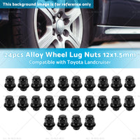 {{ 24pcs Extreme 12x1. 5mm Alloy Wheel Lug Nuts Suitable for Toyota Landcruiser 200 }} - Buy Car Parts Online at {{ Kaka Auto Parts }}.