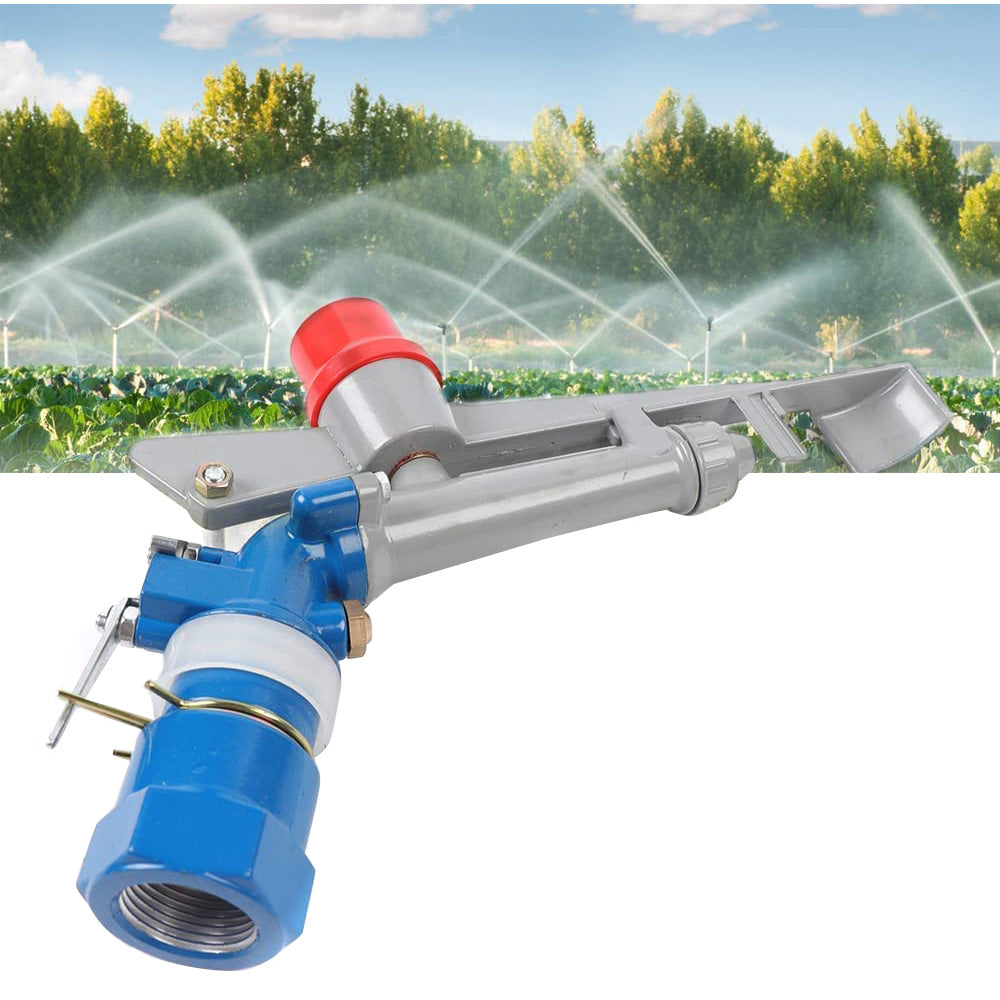 360?? Angle Rotation Lawn Water Sprinkler Impact Spray Gun Suitable For Adjustable Alloy Irrigation