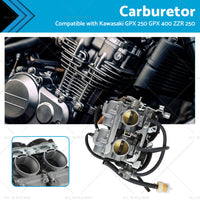 {{ Carburetor Carb 15001-1433 Suitable For Kawasaki GPX 250 GPX 400 ZZR 250 }} - Buy Car Parts Online at {{ Kaka Auto Parts }}.