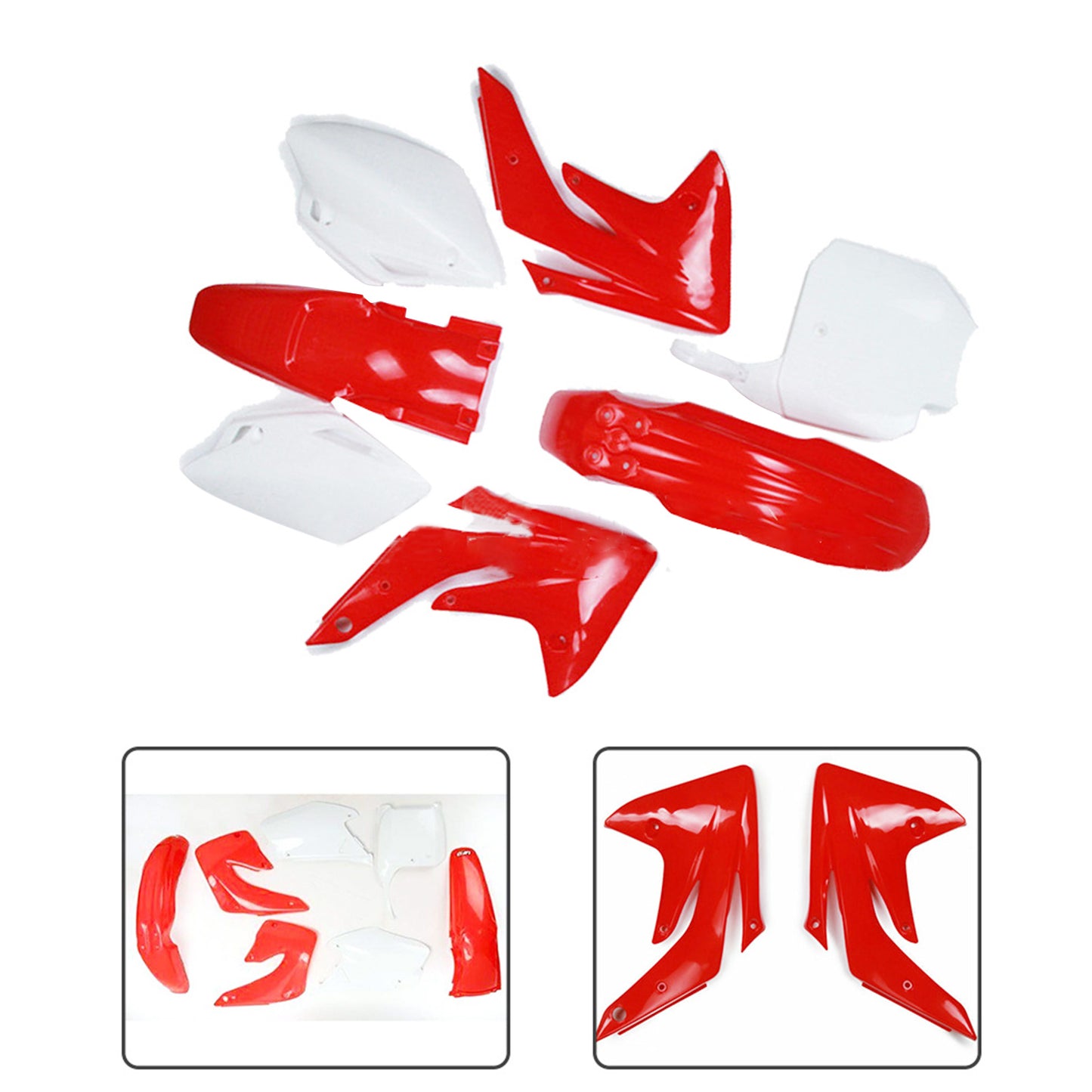 Fairing  Guard Fender Kit Suitable for Honda CRF150R 2007-2014 Models