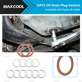 compare product Suitable for Toyota Oil Drain Plug Gasket 12157-10010 90430-24003 90430-A0003