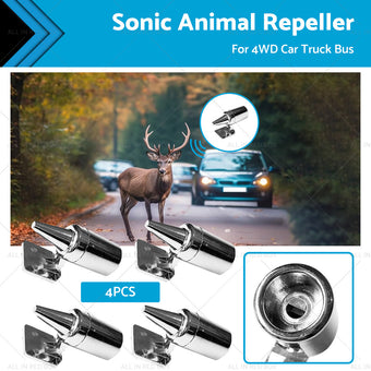 compare product 4PCS Sonic Animal Repeller Sonic Shoo Whistle Roo Kangaroo 4WD Car Truck Bus
