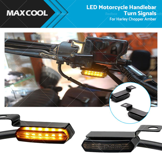 {{ 6 LED Mini Motorcycle Front Turn Signal Indicator Amber Light For Harley Chopper }} - Buy Car Parts Online at {{ Kaka Auto Parts }}.