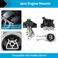 {{ 3PCS Engine Mount Suitable For Holden Barina TM 1. 6L F16D4 2011-2019 }} - Buy Car Parts Online at {{ Kaka Auto Parts }}.
