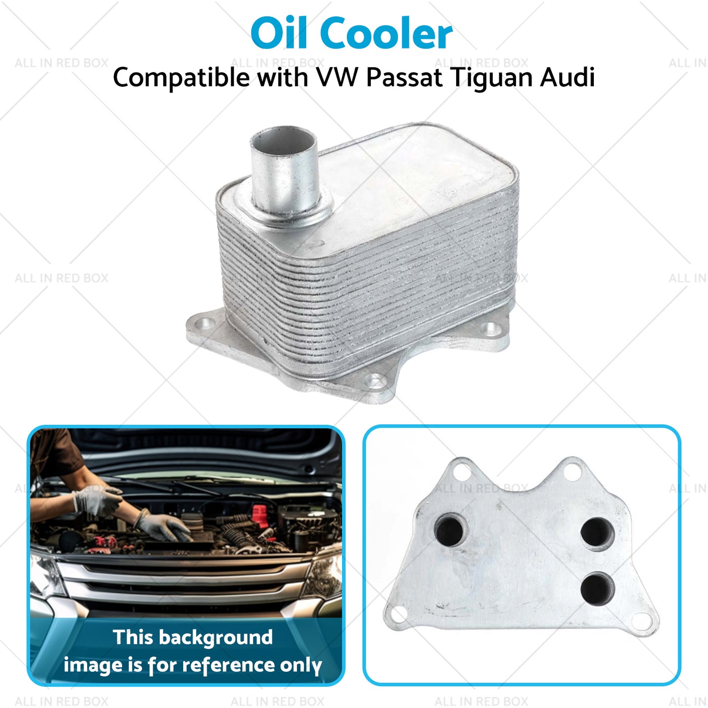 {{ Oil Cooler Suitable for VW Passat Tiguan Audi A4 A5 A6 TT Skoda Octavia Superb }} - Buy Car Parts Online at {{ Kaka Auto Parts }}.