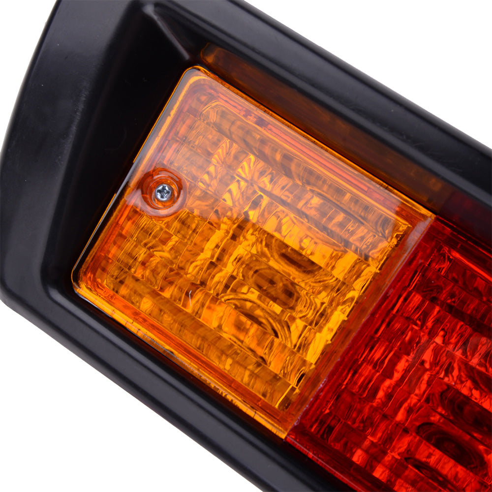 2x Rear Bumper Reflector Lamps Suitable For Toyota Land Cruiser Prado J90 / J95 LR
