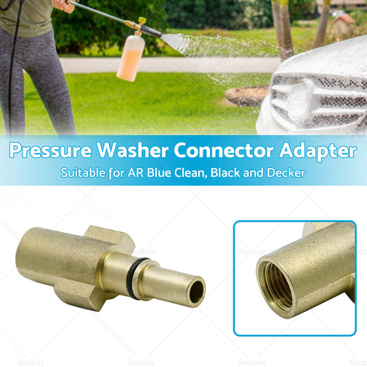 Suitable for AR Blue Clean Ryobi Snow Foam Pressure Washer Adaptor Fitting