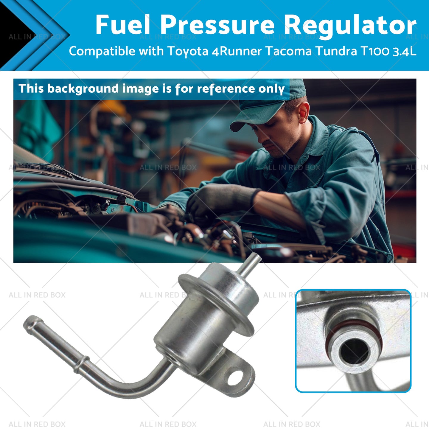 {{ Fuel Pressure Regulator Suitable for 3. 4L Toyota 4Runner Tacoma Tundra T100 }} - Buy Car Parts Online at {{ Kaka Auto Parts }}.