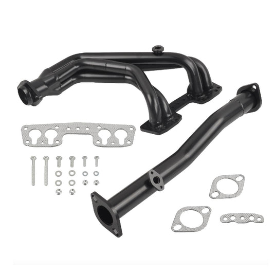 Black Exhaust Header Suitable For Toyota Pickup 4Runner 2.4L 22RE 4WD 1990¡§C1995