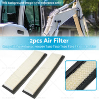 {{ 2X Air Filter SuitableFor Bobcat 7176099 T450 T550 T590 T595 T630 T740 S630 S650 }} - Buy Car Parts Online at {{ Kaka Auto Parts }}.