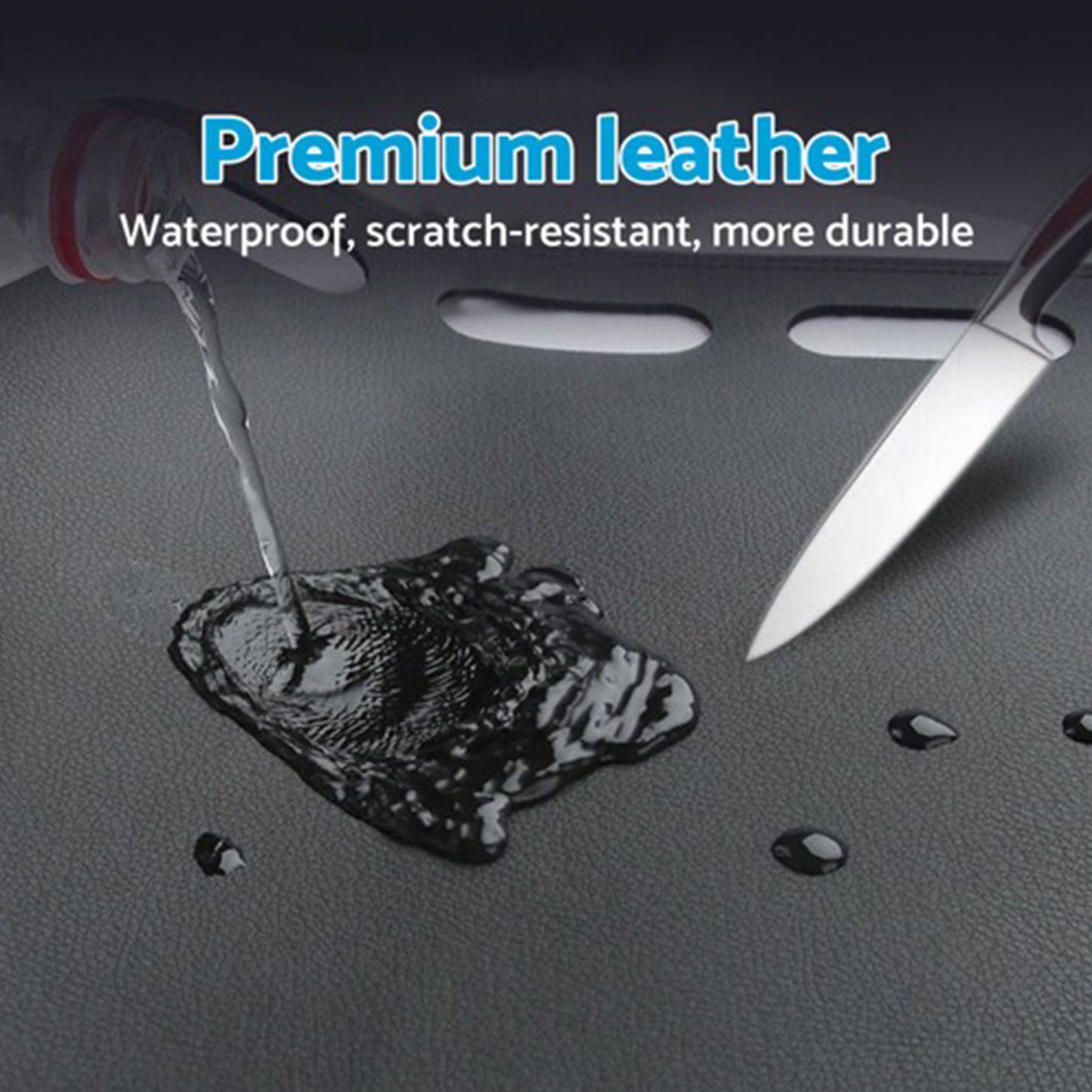 Non-Slip Dash Mat Microfiber Leather Suitable For Toyota Hiace LWB Van 2005-2018