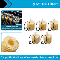 {{ 5PCS Oil Filter 04152-YZZA1 Suitable For Toyota Camry Kluger RAV 4 Lexus IS300h }} - Buy Car Parts Online at {{ Kaka Auto Parts }}.