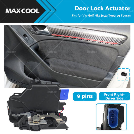 {{ 3D1837016 Front Right Door Lock Actuator Suitable For VW Golf MK5 Jetta Touareg }} - Buy Car Parts Online at {{ Kaka Auto Parts }}.