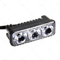 {{ 2X Super Bright 3 LED Daylight Running Lights Daytime Driving Light DRL White }} - Buy Car Parts Online at {{ Kaka Auto Parts }}.