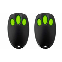 2x Garage Gate Door Remote Control Suitable For Chamberlain / Merlin C945