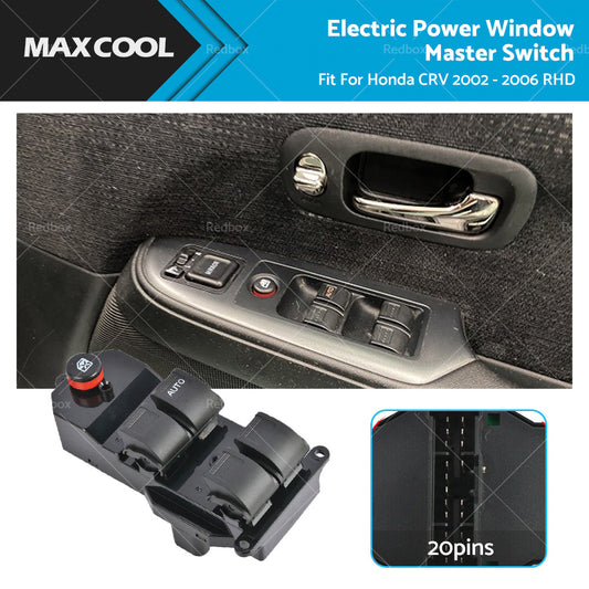 {{ Window Master Switch 35760-S9A-G042 Fit For Honda CRV 2002 - 2006 RHD }} - Buy Car Parts Online at {{ Kaka Auto Parts }}.