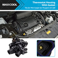 {{ Thermostat Housing Gasket Suitable For Mini One R56 Peugeot 207 11537534521 }} - Buy Car Parts Online at {{ Kaka Auto Parts }}.