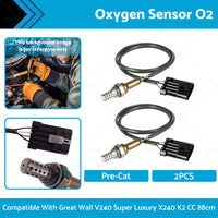 {{ 2 x Oxygen Sensor O2 Suitable For Great Wall V240 Super Luxury X240 K2 CC 2. 4L }} - Buy Car Parts Online at {{ Kaka Auto Parts }}.
