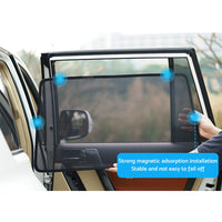{{ Magnetic Sun Shades Suitable For Nissan Tiida 2004-2010 C11 Hatch Front Windows }} - Buy Car Parts Online at {{ Kaka Auto Parts }}.