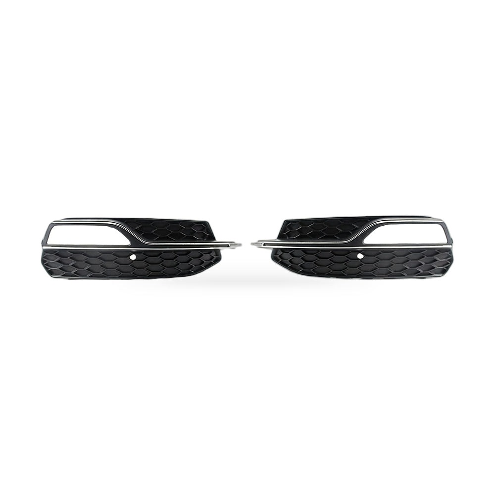 Left Black Fog Light Frame Lower Grille Suitable for Audi A3 Sportback 2013-2016 - ZT2