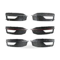 Fog Light Frame Grille Suitable for Audi A4 13-16 Left Chrome 8K0807681L - ZT2