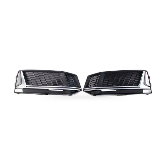 Fog Light Frame Lower Grille Suitable for Audi A4 A4L Sport 2016 2017 2018 Front - ZT2