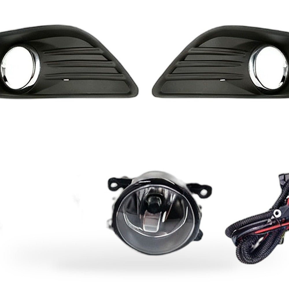 Fog Light Frame Wiring Harness Kit Suitable for Ford Focus 2009-2011 2 Pieces - XQ1