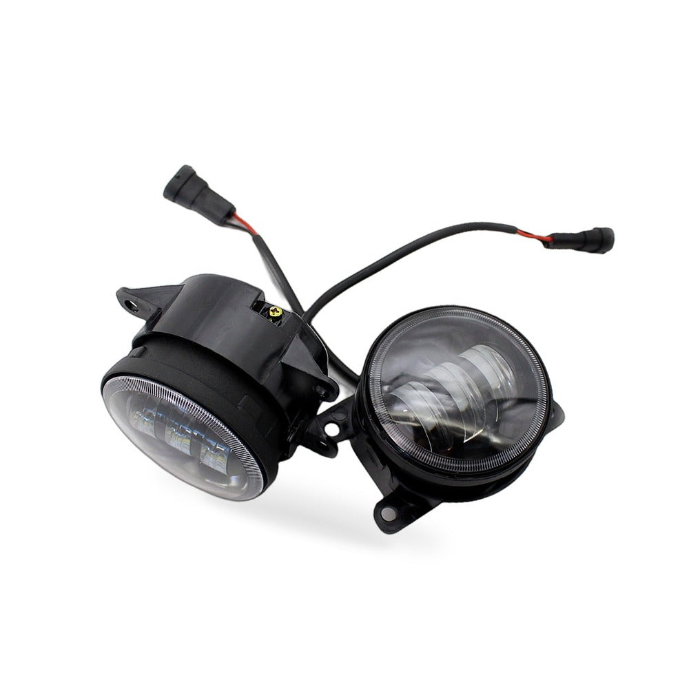 Dual Color White Yellow LED Fog Light Suitable for Ford Honda Acura Nissan - BD3