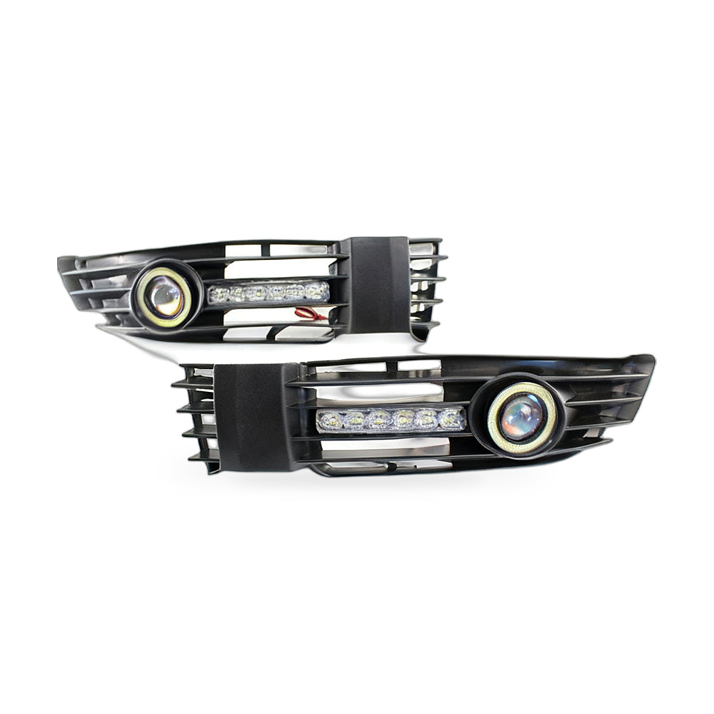 Fog Light Lens DRL Grille Kit Frame Suitable for Volkswagen Passat B5.5 - ZT3