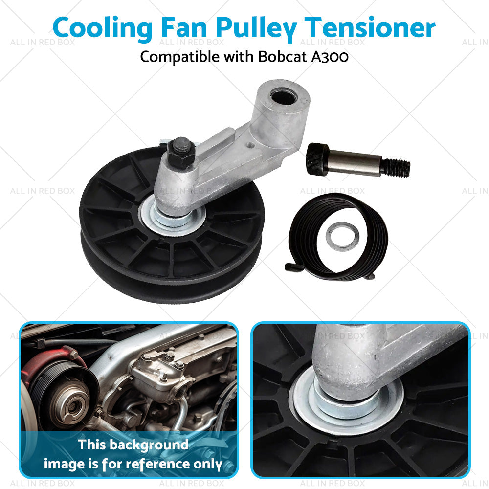 {{ Cooling Fan Pulley Tensioner Kit Suitable for Bobcat A300 S100 S130 S150 S160 }} - Buy Car Parts Online at {{ Kaka Auto Parts }}.