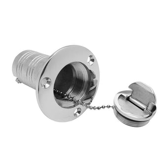 compare product Keyless Water Deck Fill/Filler 1.5inch Polished 316 Stainless Steel Suitable For Marine Boat