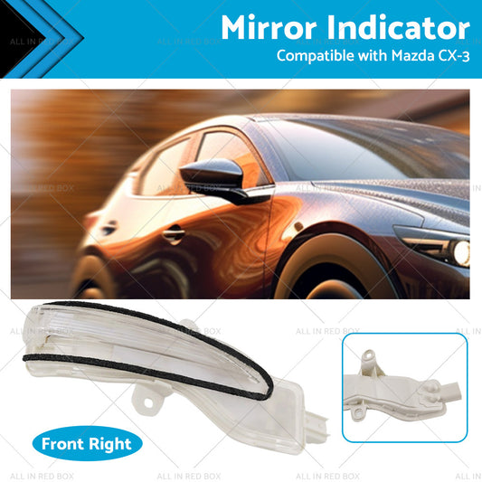 {{ Right Side Mirror Light Indicator Blinker Suitable for Mazda CX3 CX-3 2015-2022 }} - Buy Car Parts Online at {{ Kaka Auto Parts }}.