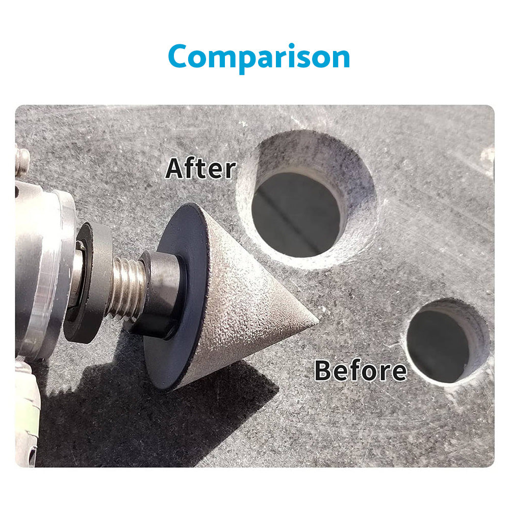 60?? 50mm Diamond Chamfer Finger Bit Suitable For Ceramic Tile Milling & Edge Cutting