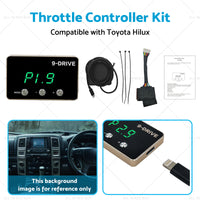 {{ 9 Mode EVC Throttle Controller Kit Suitable for Toyota Hilux V6 2WD & 4WD 05-15 }} - Buy Car Parts Online at {{ Kaka Auto Parts }}.