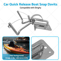 {{ 304 Stainless Steel Car Quick Release Boat Snap Davits Suitable for Dinghy }} - Buy Car Parts Online at {{ Kaka Auto Parts }}.