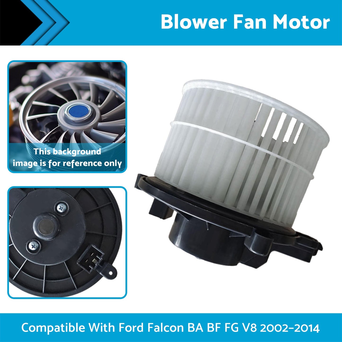 HVAC Blower Fan Motor Dashboard Suitable For Ford Falcon BA BF FG 6Cyl V8 02-14