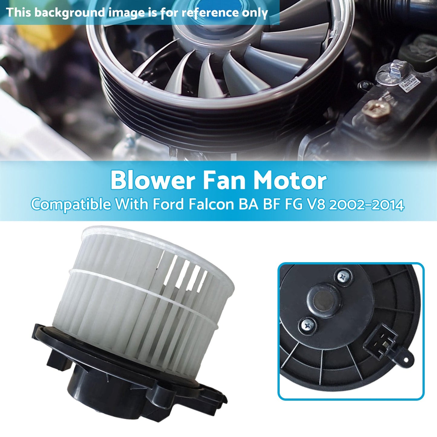 HVAC Blower Fan Motor Dashboard Suitable For Ford Falcon BA BF FG 6Cyl V8 02-14
