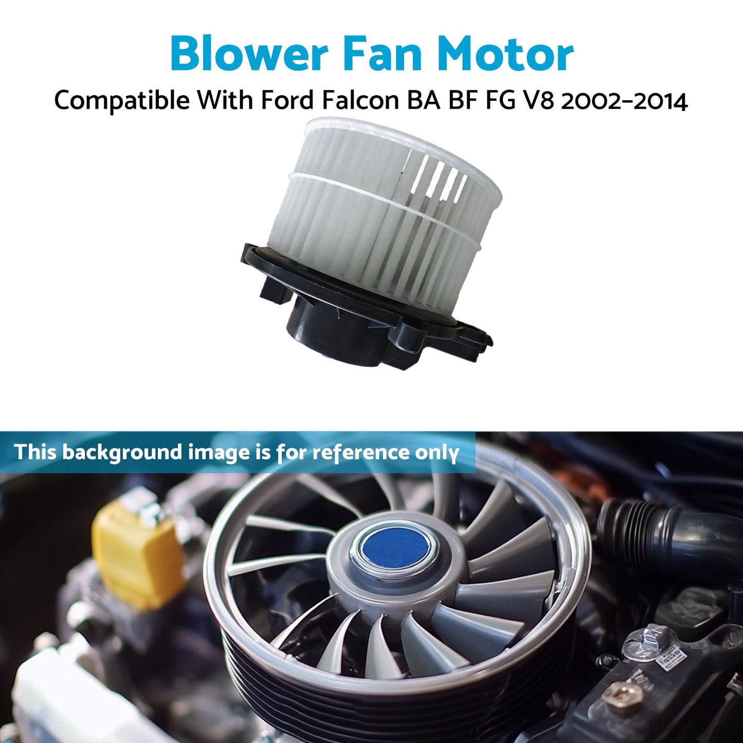 HVAC Blower Fan Motor Dashboard Suitable For Ford Falcon BA BF FG 6Cyl V8 02-14