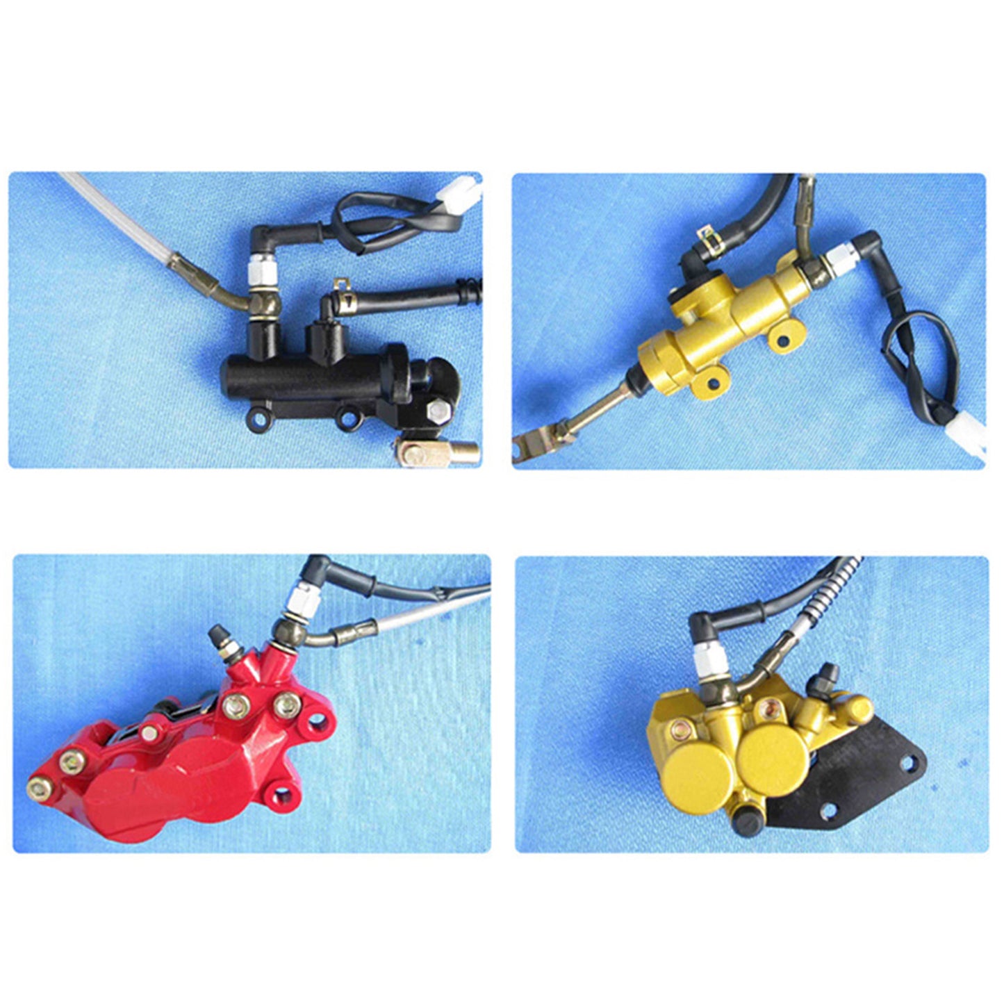Universal Motorcycle Hydraulic Pressure Brake Light Switch M10x1.25 Banjo Bolt Suitable For All Motorcycles