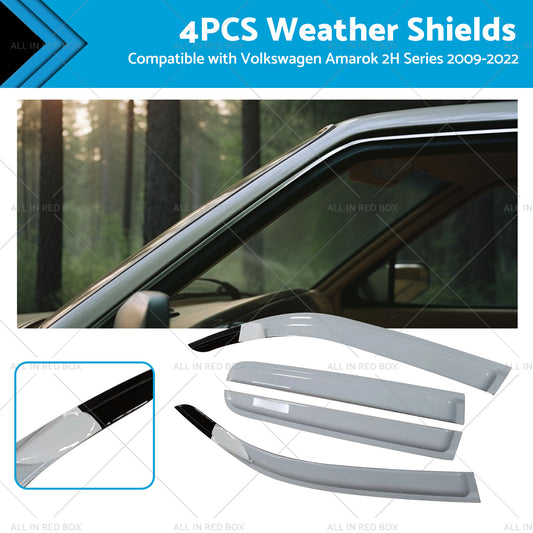 {{ Weathershields Sutiable For Volkswagen Amarok Dual Cab 2009-2022 2H Series }} - Buy Car Parts Online at {{ Kaka Auto Parts }}.