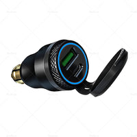 {{ Dual USB Charger Hella DIN Type C Plug Socket Suitable For BMW Ducati Motorcycle }} - Buy Car Parts Online at {{ Kaka Auto Parts }}.