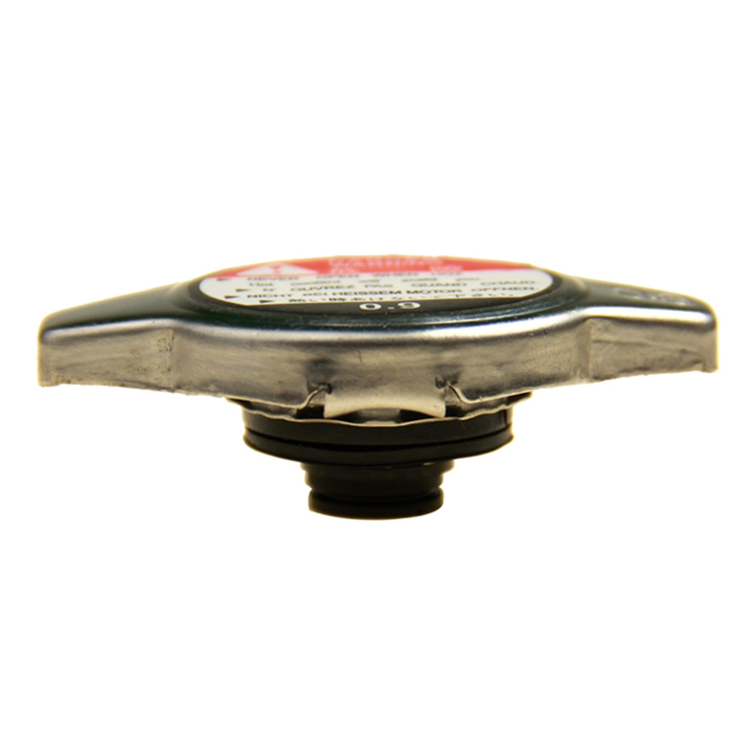 Car Coolant System Rubber Seal Pressure Radiator Cap Cover 0.9 Kgf/cm² Universal