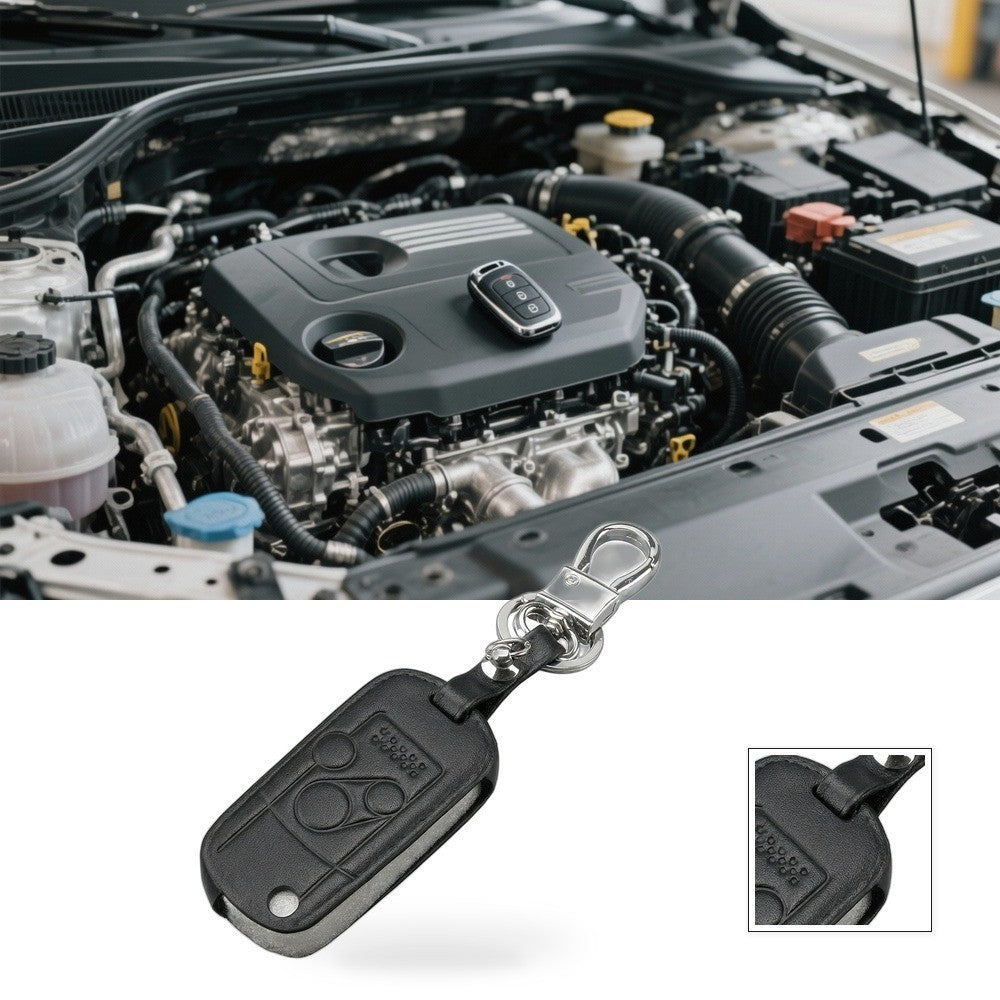 Smart Key Fob Cover Suitable for Honda Civic Accord Spirior 3 Button Leather