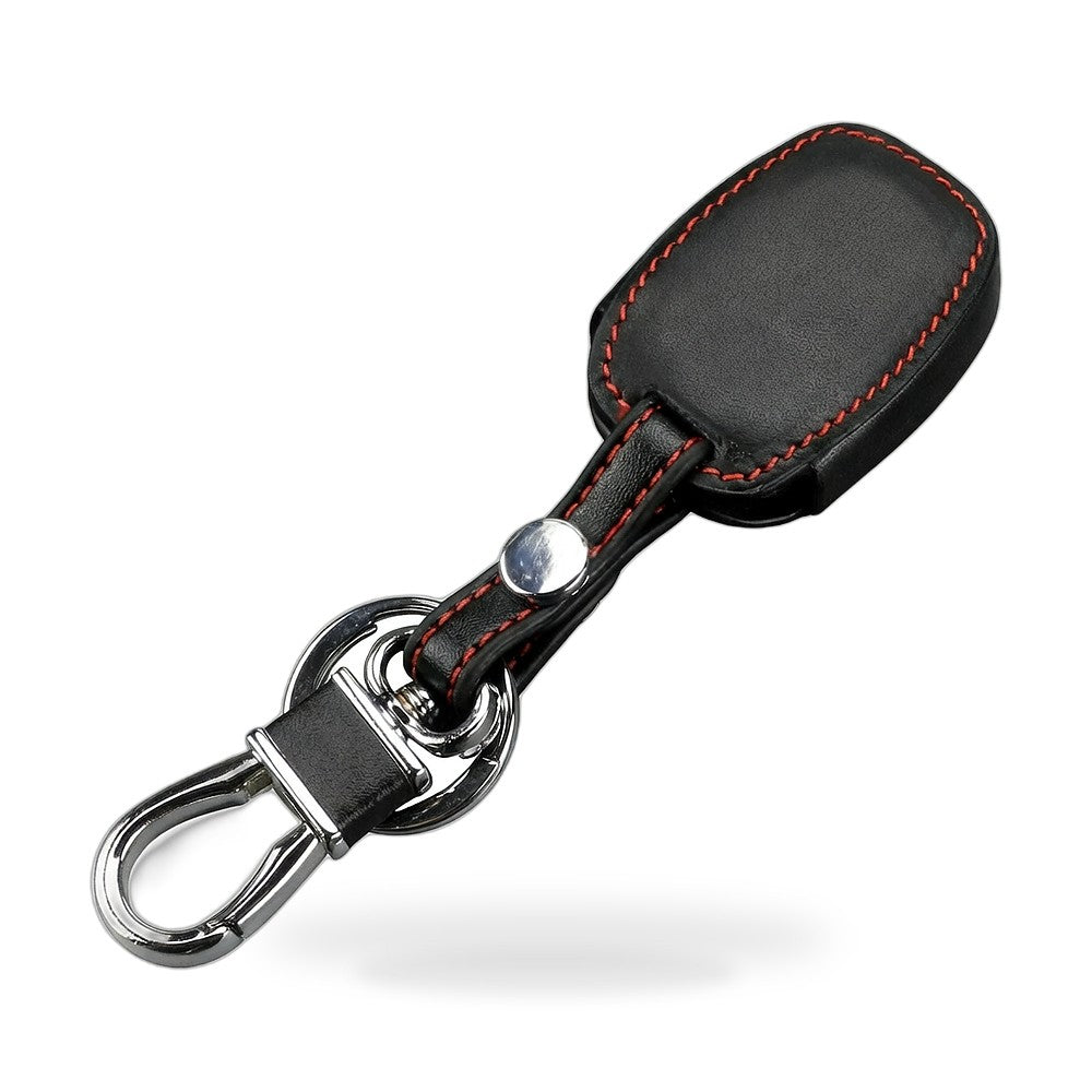 Eco Leather Key Fob Cover Suitable for Honda Fit Accord 2+1 Button Protection