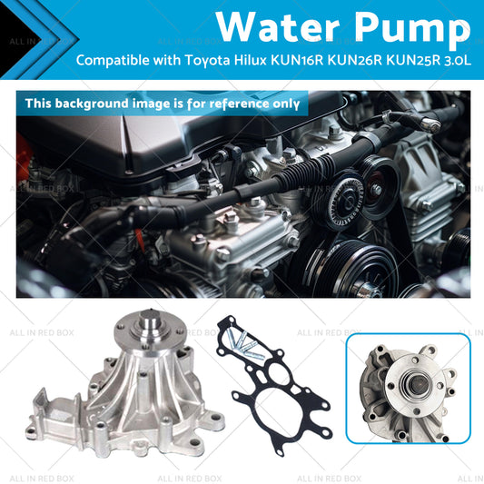 {{ 1KD-FTV Water Pump Suitable for Toyota Hilux KUN16R KUN26R KUN25R 3. 0L 05-13 }} - Buy Car Parts Online at {{ Kaka Auto Parts }}.