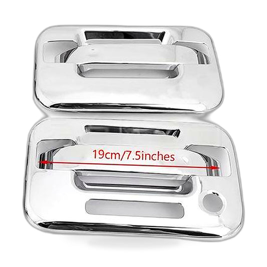 Door Handle Cover Trim Suitable for Ford F-150 Raptor 2009-2015 Chrome Outer - ZT2